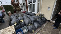 67 BAGS OF EXPANDING FOAM collected by Skip Rats UK