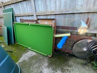 mix waste, mostly wooden. collected by Michael warden waste