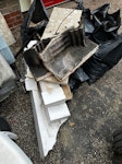waste from fire place removal 10x sacks of rubble, paster fire surround, marble fire hearth, misc waste from fireplace removal. CM3 - removed for £120