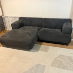 Corner Sofa Comes in two parts to make it easier. GU51 - removed for £110