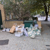 Assorted DIY waste collected by M&V waste Clearance