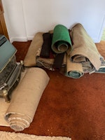 carpeting & vinyl collected by Waste Not