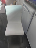 5 wooden dining chairs collected by welcroft Lee Logistics