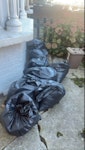 8 rubble sacks of used soil an 8 sacks (approx half to   three quarters full) of dry used soil/compost EN8 - removed for £80