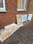 DIY waste - skirting board etc Panelling, skirting board, radiator etc. SW11 - removed for £60