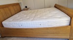 King sized mattress A king sized mattress in good condition NW3 - removed for £75