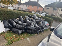 150 bags FibreGlass Insulation collected by Instant Rubbish Removals
