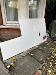 1 * mdf board, 1* blind A blind (2770mm) and mdf board (1220mm* 2440 mm) NW2 - removed for £50