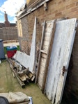 Dismantled shed Dismantled small shed - wood, guttering, carpet, roofing felt HP15 - removed for £240