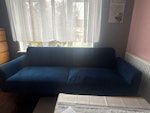 3 seater sofa The only thing wrong with the sofa is that the foam on one seat has shifted and you can feel the springs when you sit on it. Maybe is repairable, if not its just a junk. Please contact me via email. PO2 - removed for £80