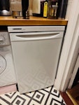 Undercounter fridge Small undercounter fridge (W50cmxD60cmxH85cm). W2 - removed for £90