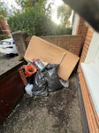 6 bags rubble, packaging, 6 bags tiling and general waste rubbish, packaging, SW17 - removed for £120