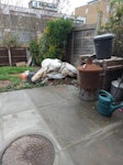 small load rubble & packaging garden patio rubble, bricks, plastic SE14 - removed for £250