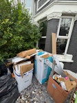 moving house rubbish a few rubbish bags and cardboard boxes N4 - removed for £90