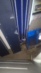 Furniture removal 1 x plastic sports header
2 x long navy boards with wires
1 x big white wooden board with a shelf
3 x dispensers
1 x blue metal LED frame
1 x little navy side/shelf
1 x plastic board SS14 - removed for £150