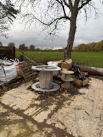 Boxes and solar install waste collected by k1 Klearance