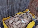 bricks & mortar full hippo bag Bricks and rubble from old decorative "fireplace"in living room. OX4 - removed for £320