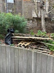 old trellis fence, 1 bag Old trellis fencing, 1 bag W11 - removed for £100