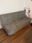A sofa in 1 piece Sofa to he removed from first floor flat; lenght 190 cm TW7 - removed for £90