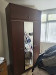 Three wardrobes Two large wardrobes and one small wardrobe. TW4 - removed for £95