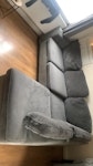 4 seater L shaped sofa 4 seater L shaped sofa needs collection. Can be used again but clasp that connects sofa securely has broken but can be pushed together like the pics or used separately HA0 - removed for £130
