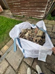 Two ton bags of red brick rubb red brick rubble PO21 - removed for £150