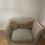 Sofa and arm chair 3 seater sofa and large arm chair RM16 - removed for £120