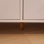 sideboard and bedside table Sideboard H80cm, W140cm, D40cm (central support foot is broken, but it can be fixed). Bedside table in good condition.The furniture is on the 2nd floor, but it can be transported with the lift. Parking spaces are available close to the entrance. W6 - removed for £100