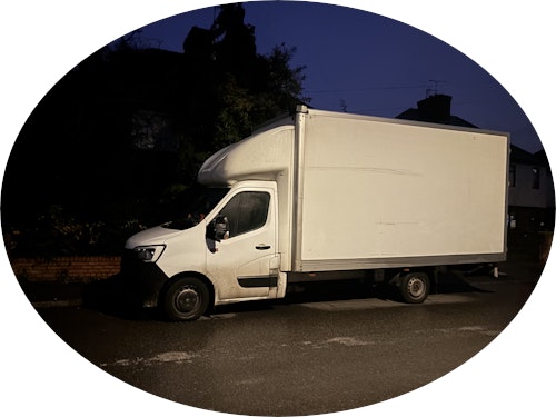 Ram it in skip hire team and vehicle