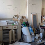 Shop Clear out - PLEASE READ Please request more images from LoveJunk support. Upstairs has been used for storing anything and everything, most probably for the last 15 years. Not all waste listed here: 230 boxes of slips
8 chairs
10 high chairs/stools
7 boxes of junk
2x conductor units
4x 6ft free standing poster holders
20 ceiling tiles
Shredder
Kettle
Hoover
6xfloreescent tubes
27x crockery
Christmas tree
7 bins
Table tennis bats
Tennis racquet
Golf club
Approx 200 6ft posters
Approx 300 inserts for above posters PR9 - removed for £750