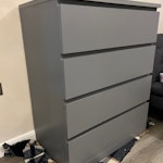 Drawers, headboard I have 1 dark grey ikea malm drawer, a tall Ikea drawer and a large headboard that can be mounted on the wall all in pretty much new condition UB3 - removed for £0
