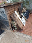 floor wood, plinths, 6 bag floor wood, plinths, 6 bags rubbish CR2 - removed for £100