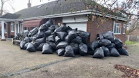 175 BAGS OF EXPANDING FOAM collected by On The Job Waste Management