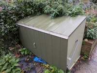 Various items left in garden collected by welcroft Lee Logistics