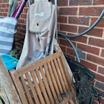 chair,garden table, bags... chair, 1 garden table, some bags SK11 - removed for £140