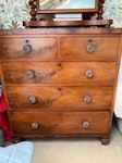 A chest of drawers and a mirro A large heavy wooden chest of drawers and mirror to be carried down from second floor of a semi detached house in Fulham. Off street parking available. SW6 - removed for £70