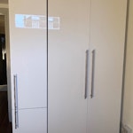 2 Ikea cupboards 1ikea kitchen cupboard METOD 60 cm x 200 cm
1 Ikea double wardrobe Pax 220 cm high x 150cm
Incl shelves/drawers
Glossy white NW3 - removed for £0