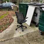 Office chair We need to get rid of this chair, it may be used but need to be refurbished. N5 - removed for £35