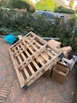 Solar install waste Boxes,wooden pallets and other solar install waste TW1 - removed for £100