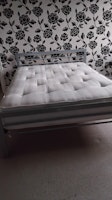 Bed frame and mattress collected by doos removals