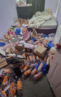 Boxes, cans, bottles collected by MWT waste Ltd
