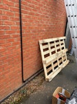 Pallet and Boxes wooden pallet and boxes NN7 - removed for £130