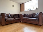 2 Sofas 2 Two seater sofas TW12 - removed for £150