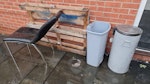 Household items I have a table, 2 chairs, a wooden crate(large), 2 bags of diy waste, food blender, plastic chairs and bin CW1 - removed for £135