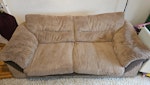 2 seater sofa, recliner, stool 2 seater sofa, recliner and foot stool BR2 - removed for £100