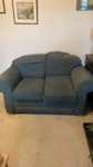 3 seater, 2 seater, chair 2 seater settee, 3 seater settee and an arm chair. B90 - removed for £200