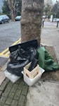 bags and some plastic boxes household clear out , old clothes , plastic boxes etc NW6 - removed for £75