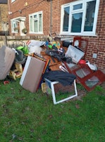 Mixed household items and toys collected by Waste Machine