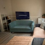 Two seater couch Two seater couch Has to be brought down a small set of stairs. NW3 - removed for £113