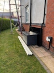 Solar install rubbish Large pallet,8 10kg slabs, 1 solar panel and rails BS9 - removed for £163